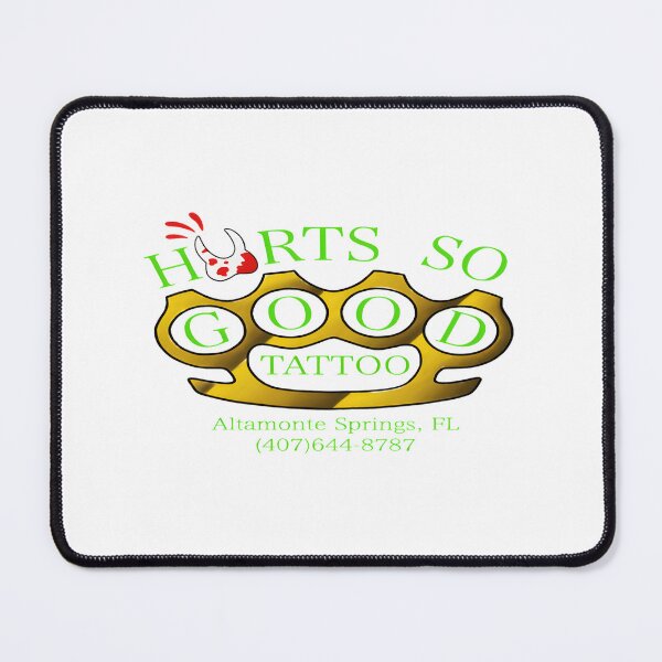 Item preview, Hurts So Good Tattoo Logo Design with Edgy and Bold Style designed and sold by drbiz1.