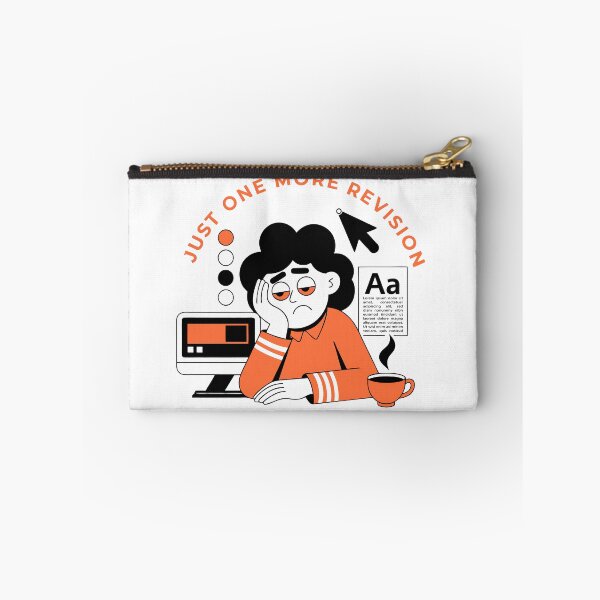 Aperçu de l'œuvre Juste une dernière révision (Humour de graphiste) créée et vendue par Design-Pro-21.