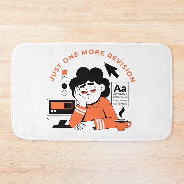 Item preview, Just One More Revision Graphic Designer Humor designed and sold by Design-Pro-21.