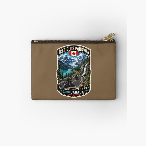 Item preview, Icefields Parkway Canada Highway 93 Motorcycle Sticker & TShirt 04 designed and sold by OuterShellUK.