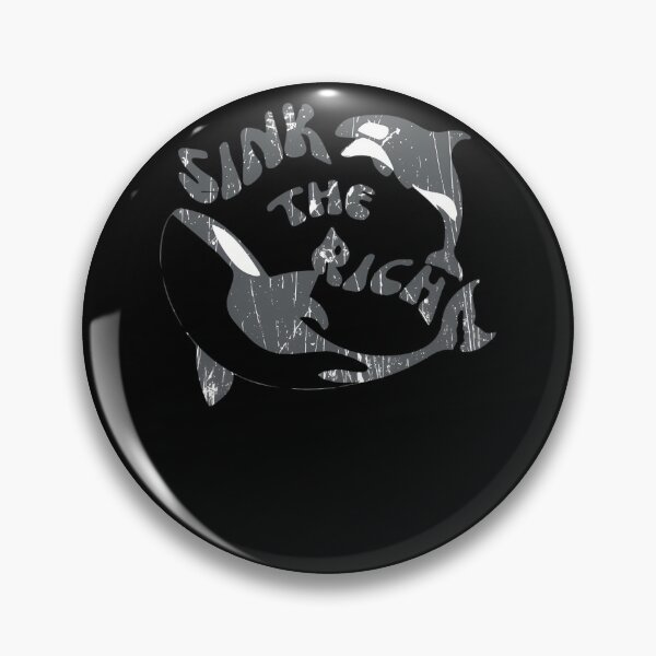 Item preview, Sink The Rich Orca Whale Vintage  designed and sold by rapsonxctsep2.