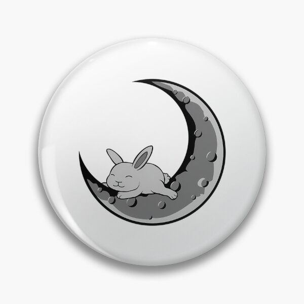 Item preview, Moon Rabbit Sleeps designed and sold by nle-yana.