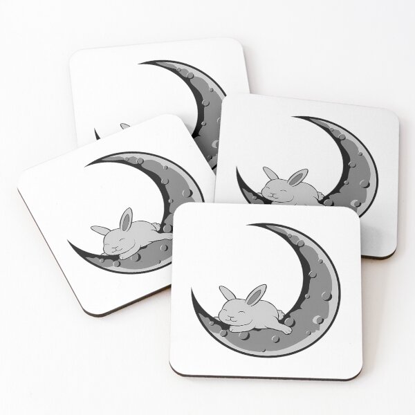 Item preview, Moon Rabbit Sleeps designed and sold by nle-yana.