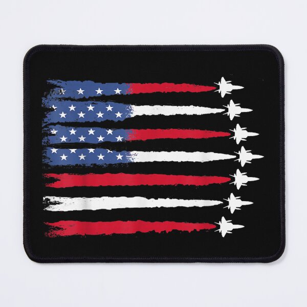 Item preview, Patriotic Red White Blue USA Flag Fighter Jets 4th of July designed and sold by DuneHaicna.