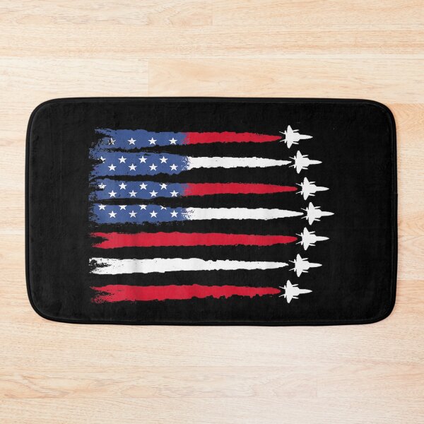 Item preview, Patriotic Red White Blue USA Flag Fighter Jets 4th of July designed and sold by DuneHaicna.