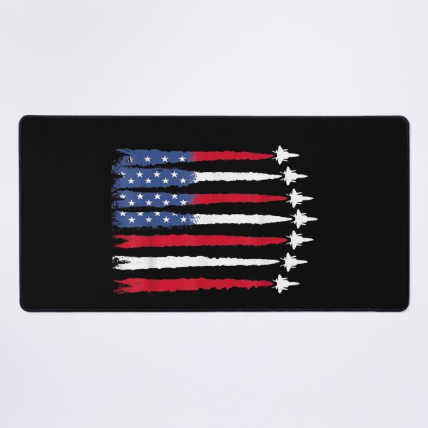 Item preview, Patriotic Red White Blue USA Flag Fighter Jets 4th of July designed and sold by DuneHaicna.