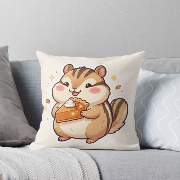 Item preview, Chipmunk With Pumpkin Pie designed and sold by Cerys-GS.