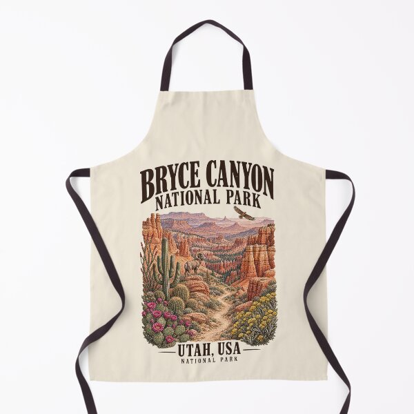 Item preview, Bryce Canyon National Park, Utah, USA [Vintage Illustration] designed and sold by elektronen.