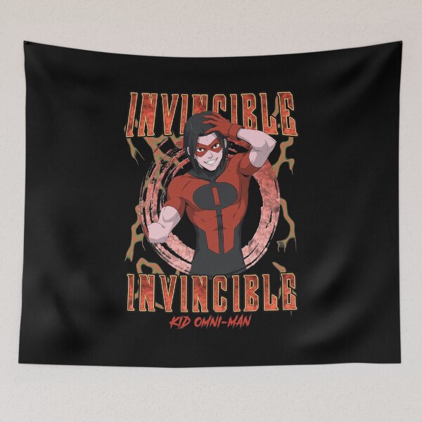 Item preview, Invincible Kid Omni-Man Comic Style Graphic designed and sold by Leonelpinkaf.