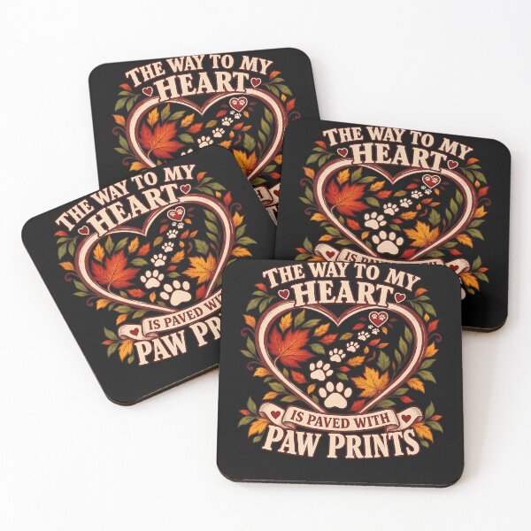 Item preview, The Way To My Heart Is Paved With Paw Pet designed and sold by PAROSSA.