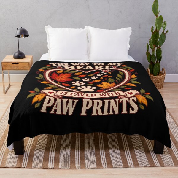 Item preview, The Way To My Heart Is Paved With Paw Pet designed and sold by PAROSSA.