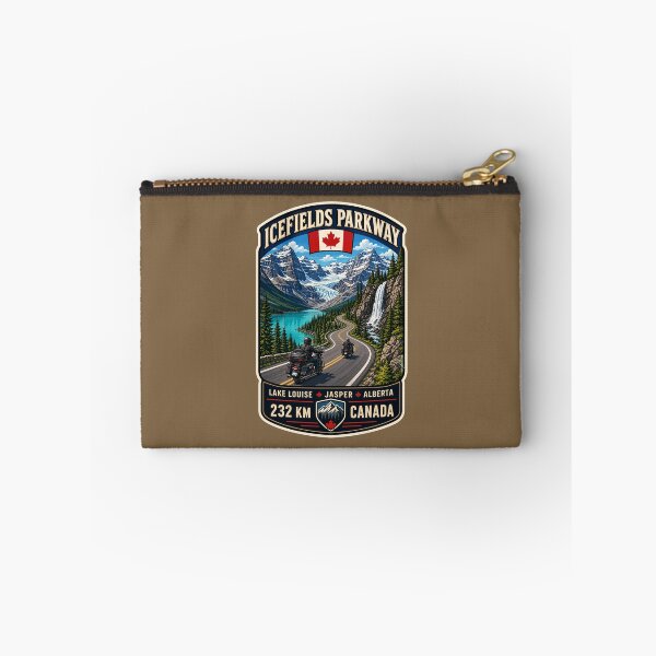 Item preview, Icefields Parkway Canada Highway 93 Motorcycle Sticker & TShirt 06 designed and sold by OuterShellUK.