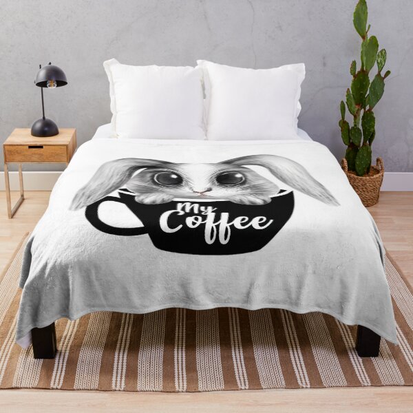 Item preview, My Coffee Rabbit designed and sold by nle-yana.