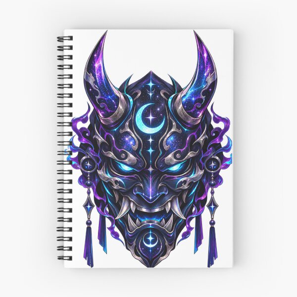 Aperçu de l'œuvre Masque Oni Céleste créée et vendue par Otakunited.