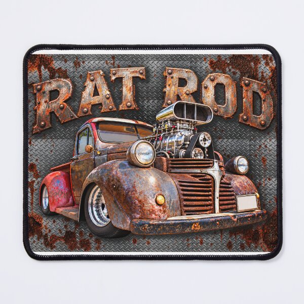 Item preview, Rat Rod on Diamond Plate designed and sold by Russell Thorne.