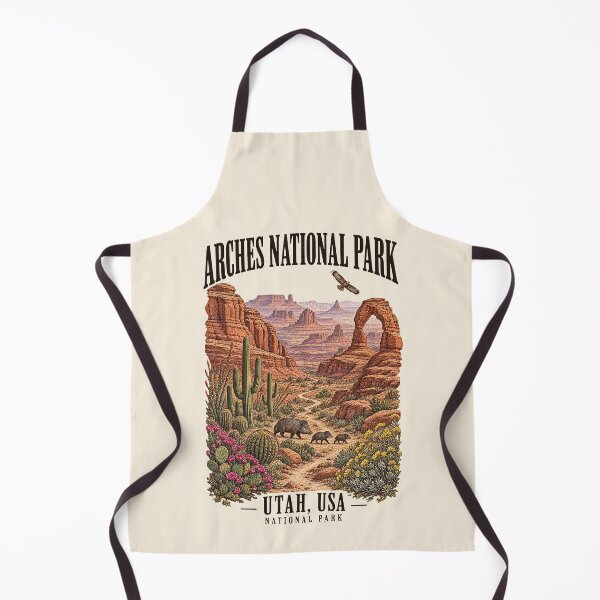 Item preview, Arches National Park, Utah, USA [Vintage Illustration] designed and sold by elektronen.