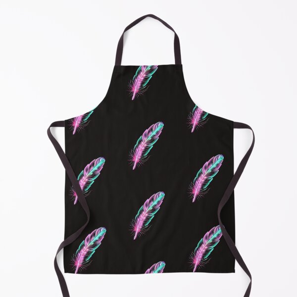 Item preview, neon feather with cutouts designed and sold by RetroWaveArtCo.