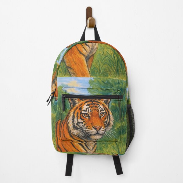 Item preview, Tiger Painting – Fierce and Powerful Wildlife Portrait designed and sold by GalleryKauffeld.