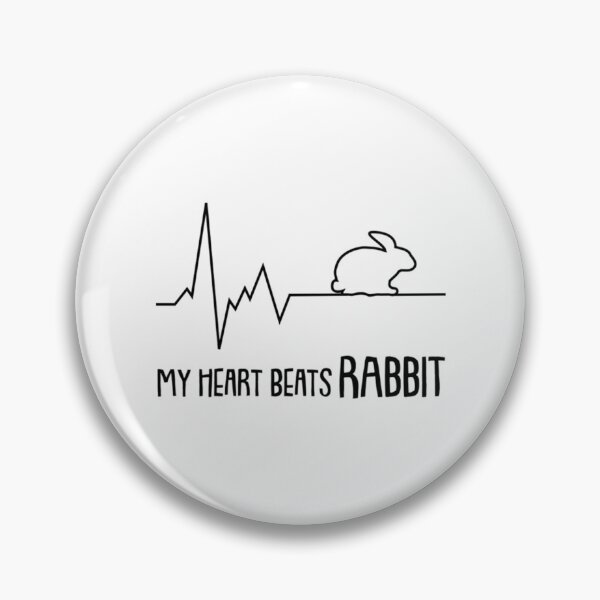 Item preview, My Heart Beats Rabbit designed and sold by nle-yana.
