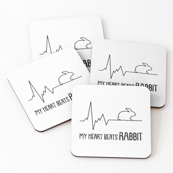 Item preview, My Heart Beats Rabbit designed and sold by nle-yana.