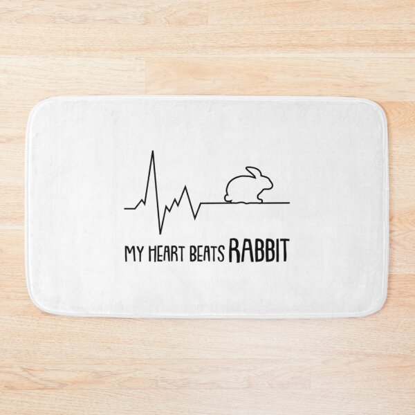 Item preview, My Heart Beats Rabbit designed and sold by nle-yana.