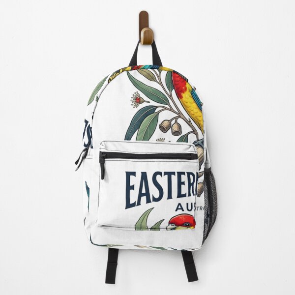 Item preview, Eastern Rosella Australia Bird T-Shirt | Colorful Australian Wildlife Art designed and sold by Mathias Yakubu Design.