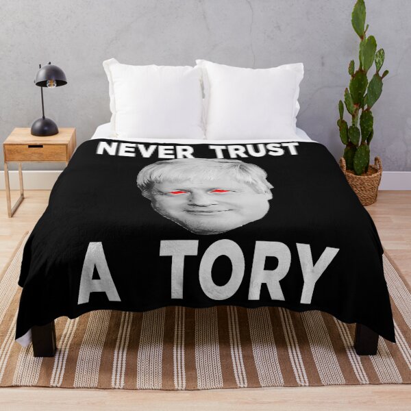 Item preview, Never Trust A Tory Anti Boris Johnson designed and sold by HorusEgypt.