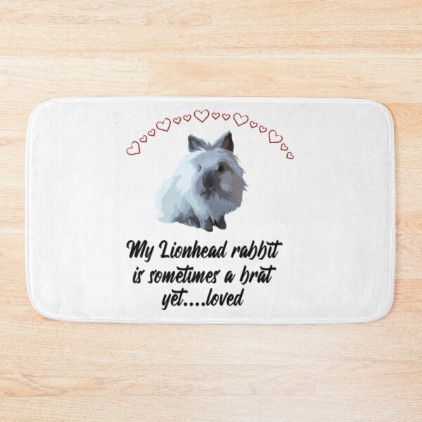 Item preview, My Lionhead Rabbit Is Sometimes A Brat designed and sold by nle-yana.