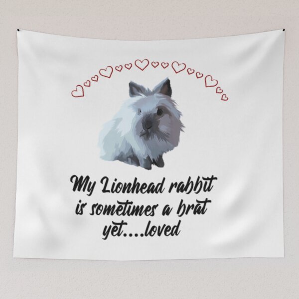 Item preview, My Lionhead Rabbit Is Sometimes A Brat designed and sold by nle-yana.