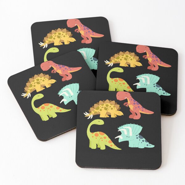 Item preview, Cute Cartoon Dinosaurs Funny Dino Kawaii Illustration designed and sold by PAROSSA.