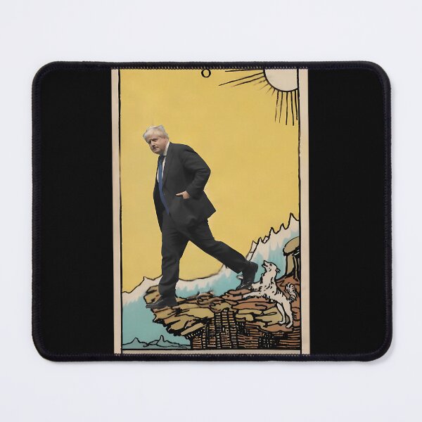 Item preview, Anti-Boris Johnson The Fool Tarot designed and sold by Eswara Prasath.