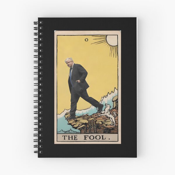 Item preview, Anti-Boris Johnson The Fool Tarot designed and sold by Eswara Prasath.