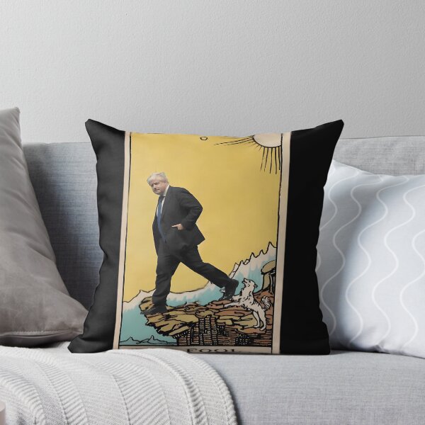 Item preview, Anti-Boris Johnson The Fool Tarot designed and sold by Eswara Prasath.