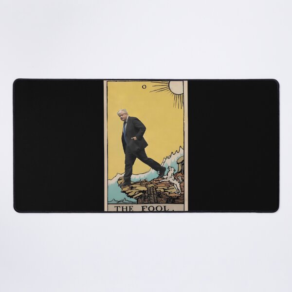 Item preview, Anti-Boris Johnson The Fool Tarot designed and sold by Eswara Prasath.