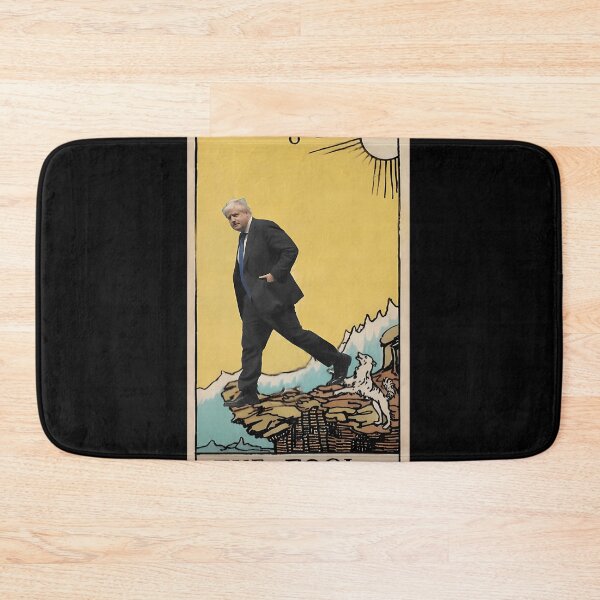 Item preview, Anti-Boris Johnson The Fool Tarot designed and sold by Eswara Prasath.