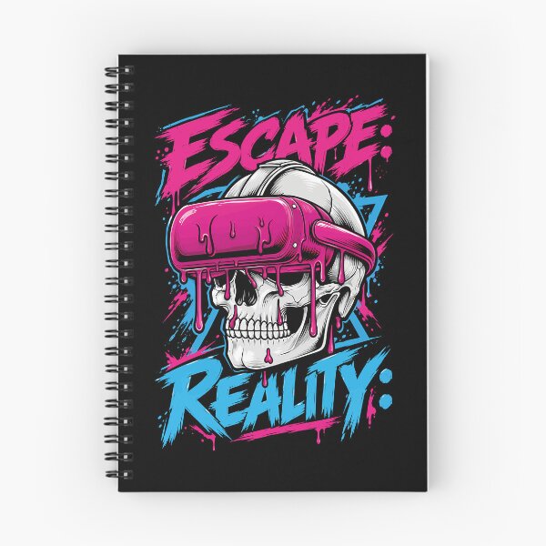 Item preview, Escape Reality – Melting VR Skull designed and sold by digijob.