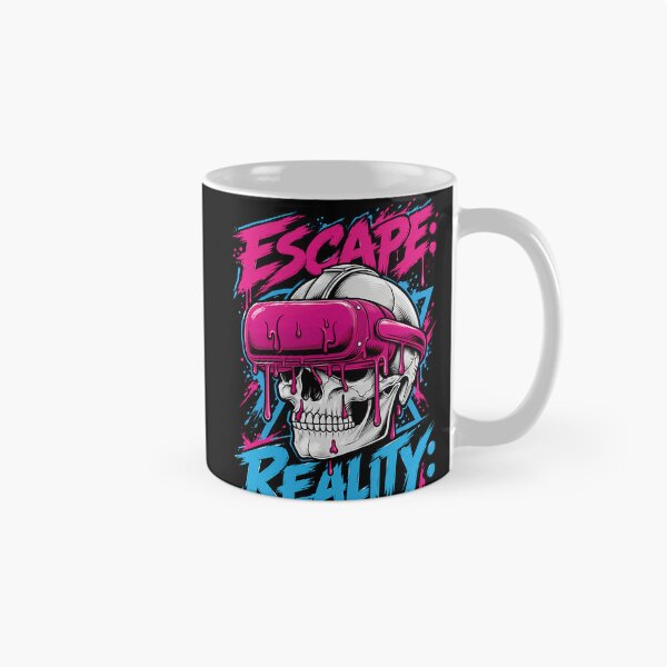 Item preview, Escape Reality – Melting VR Skull designed and sold by digijob.