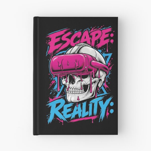 Item preview, Escape Reality – Melting VR Skull designed and sold by digijob.