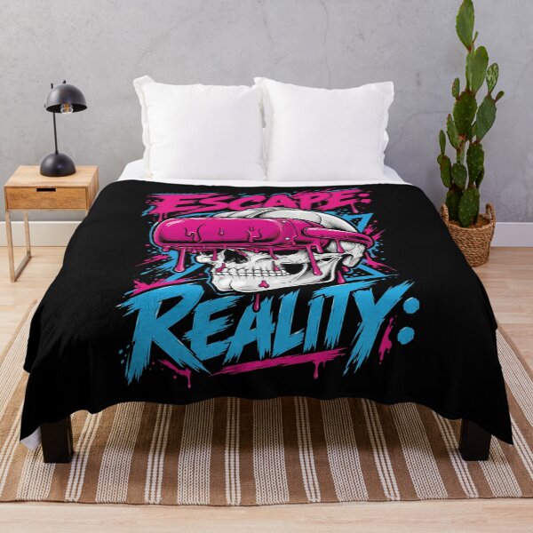 Item preview, Escape Reality – Melting VR Skull designed and sold by digijob.