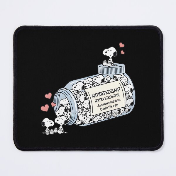 Item preview, Snoopy Inspired Antidepressant Pills Design for Mental Health Awareness designed and sold by clockneck.