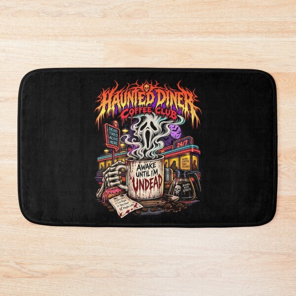 Item preview, Haunted Diner Coffee club – Awake Until I’m Undead Horror  designed and sold by SidTastic .