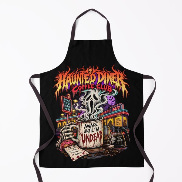 Item preview, Haunted Diner Coffee club – Awake Until I’m Undead Horror  designed and sold by SidTastic .