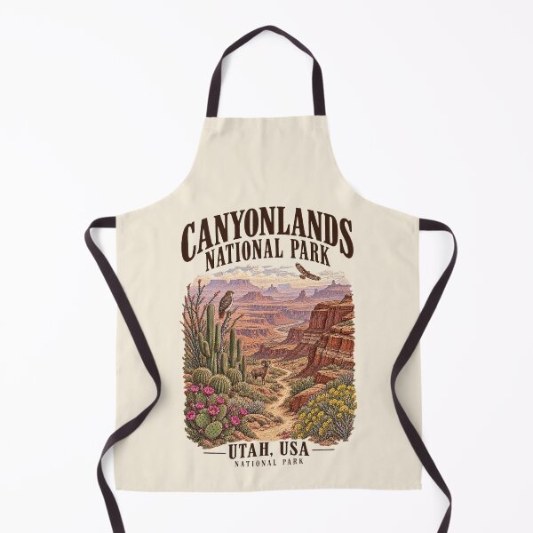Item preview, Canyonlands National Park, Utah, USA [Vintage Illustration] designed and sold by elektronen.