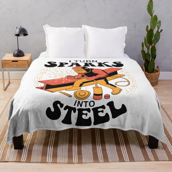 Item preview, I Turn Sparks Into Steel Welder Humor designed and sold by Design-Pro-21.