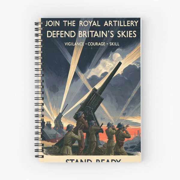 Item preview, Royal Artillery Fire for Victory designed and sold by Skyframe Aviation.