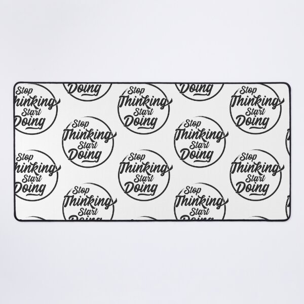 Item preview, Stop Thinking Start Doing - Motivational Quote designed and sold by utter-risch.