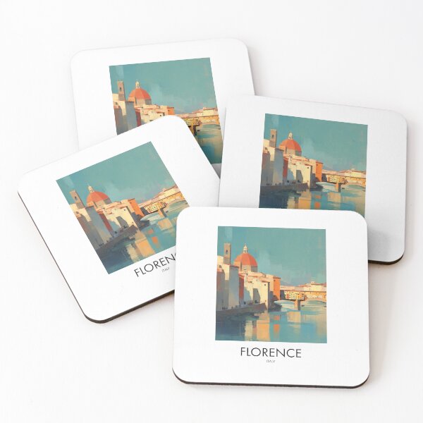 Item preview, Florence – Duomo Riverside Travel Print, Italy designed and sold by MarkedArtPrints.
