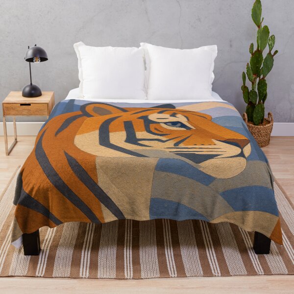 Item preview, Tiger illustration – Wild and Majestic Animal Portrait designed and sold by GalleryKauffeld.