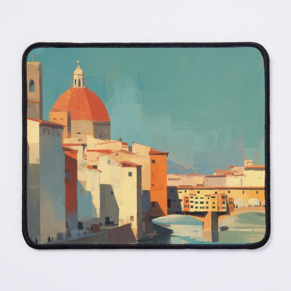 Item preview, Florence – Duomo Riverside Travel Print, Italy designed and sold by MarkedArtPrints.