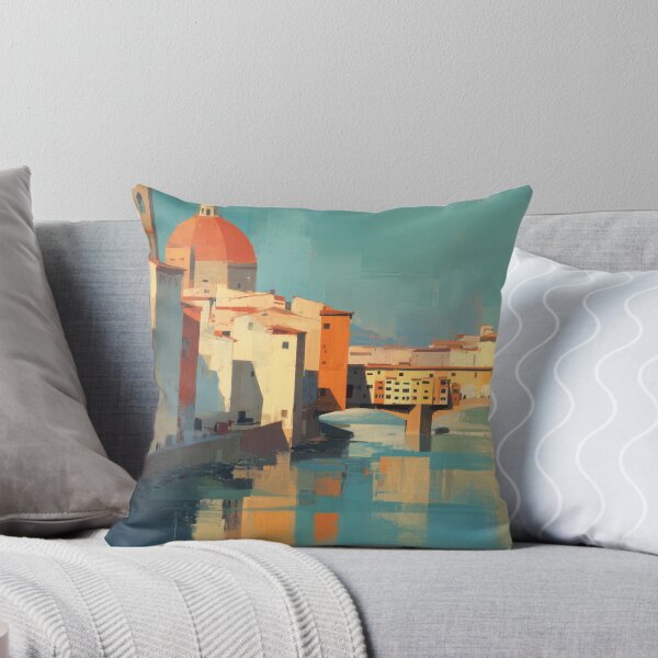 Item preview, Florence – Duomo Riverside Travel Print, Italy designed and sold by MarkedArtPrints.